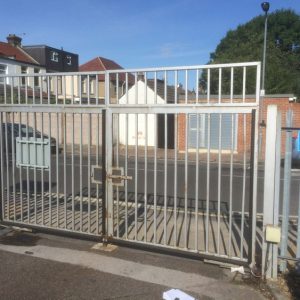 Electric Gate at School | Gate Safe