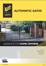Gate Safety - Guidance for Home Owners
